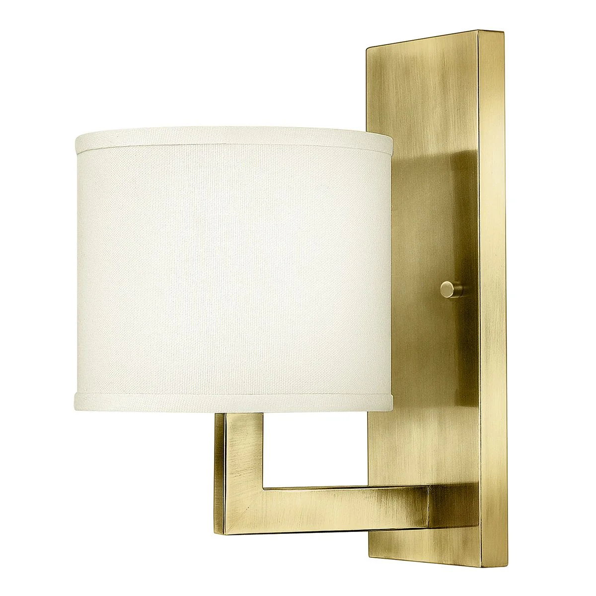 1 l Hampton Wandleuchte - Gebürstetes Messing