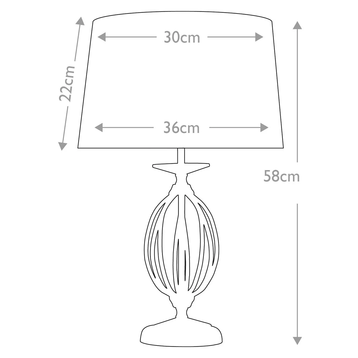 Aegean 1-flammige Tischlampe - Gealtertes Messing mit elfenbeinfarbenem Schirm - Image 6