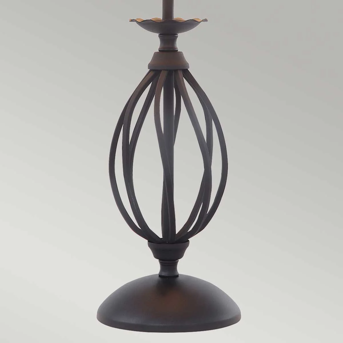 Artisan 1-flammige Tischlampe mit elfenbeinfarbenem Schirm - Schwarz - Image 3