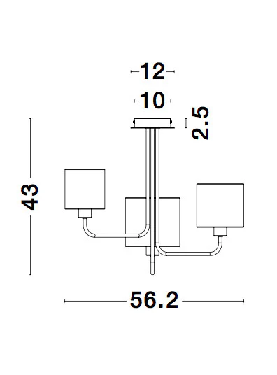 BITONTO Pendelleuchte 5620 mm dimmbar - Image 6