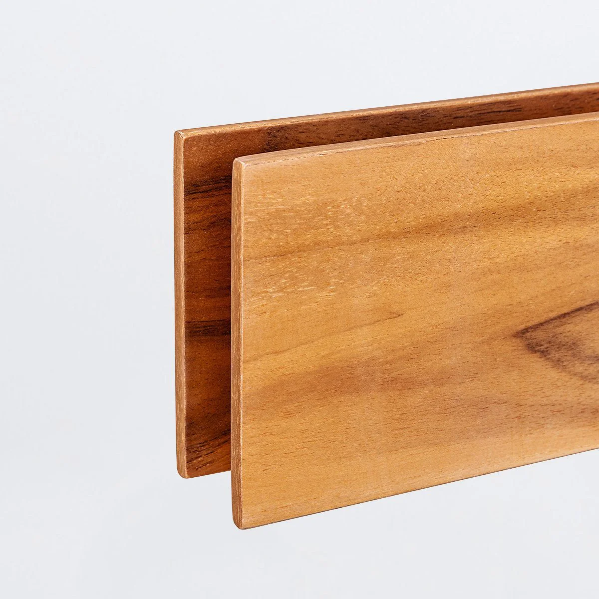 Clean LED-Pendelleuchte aus Teakholz - Image 5
