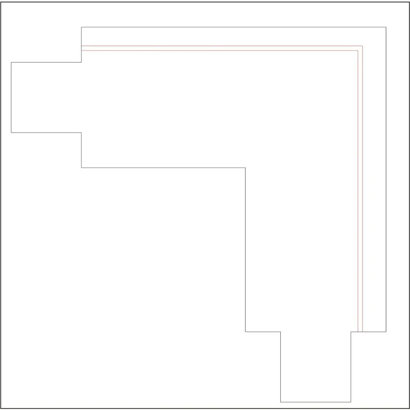 DOTLUX 3 Phasen-Eckverbinder 90°, rechts, schwarz - Image 2