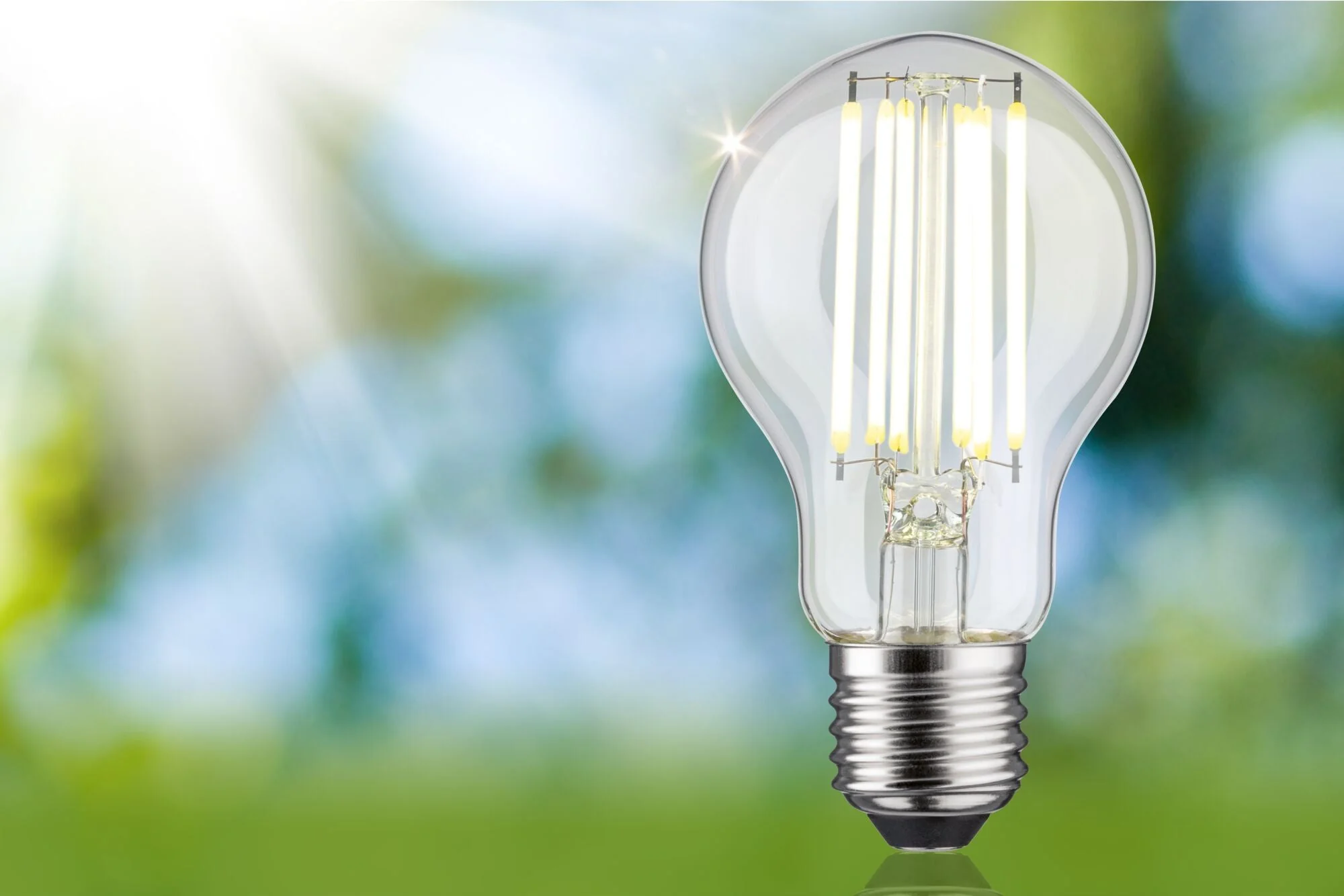 Eco-Line LED Birne  1er-Set 1055lm 5W 4000K Klar - Image 3