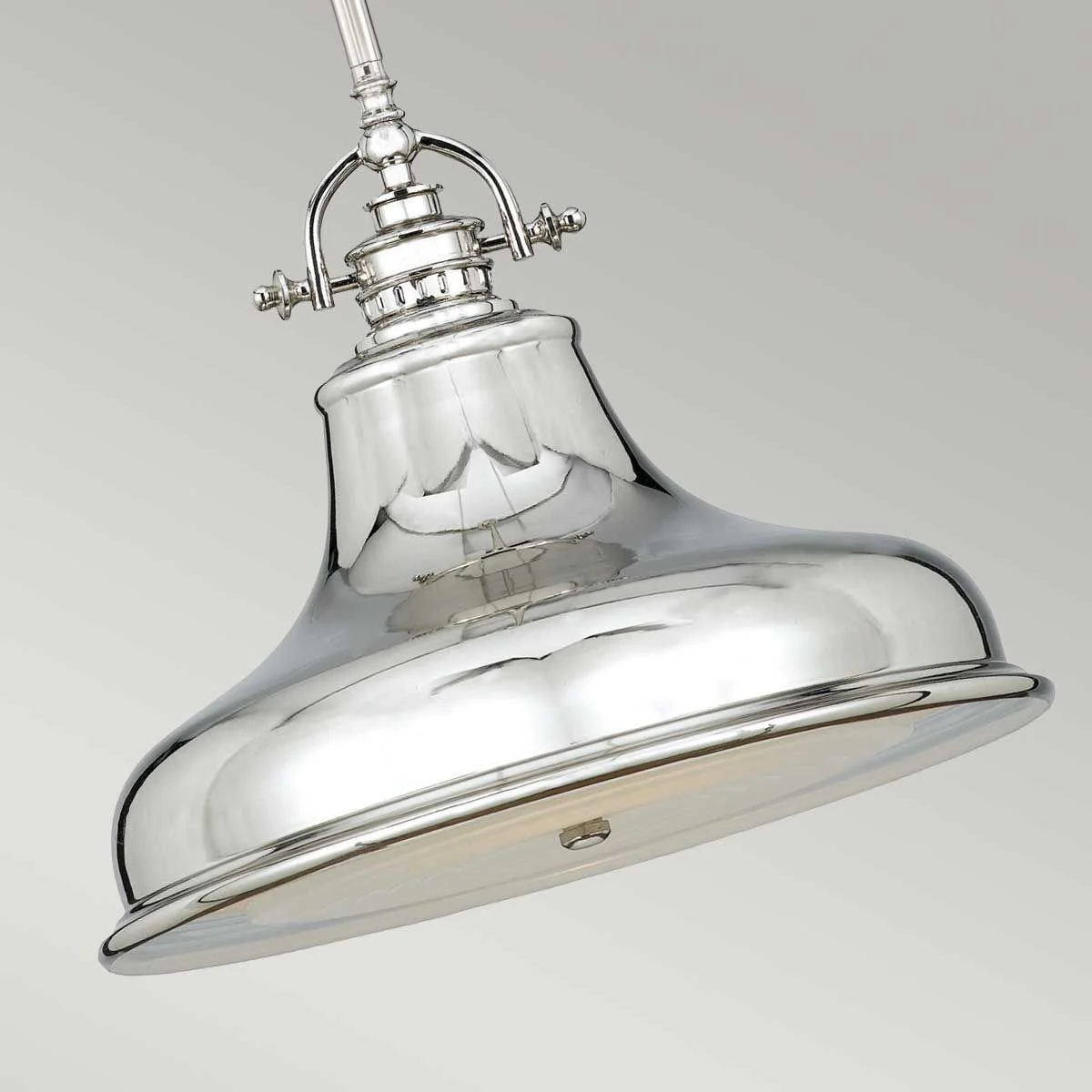 Emery 1-flammige Pendelleuchte, mittelgroß, Imperialsilber - Image 5