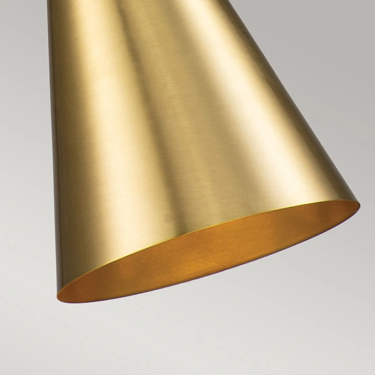 Etoile 1lt Medium Pendelleuchte - Gealtertes Messing und Blattgold - Image 5