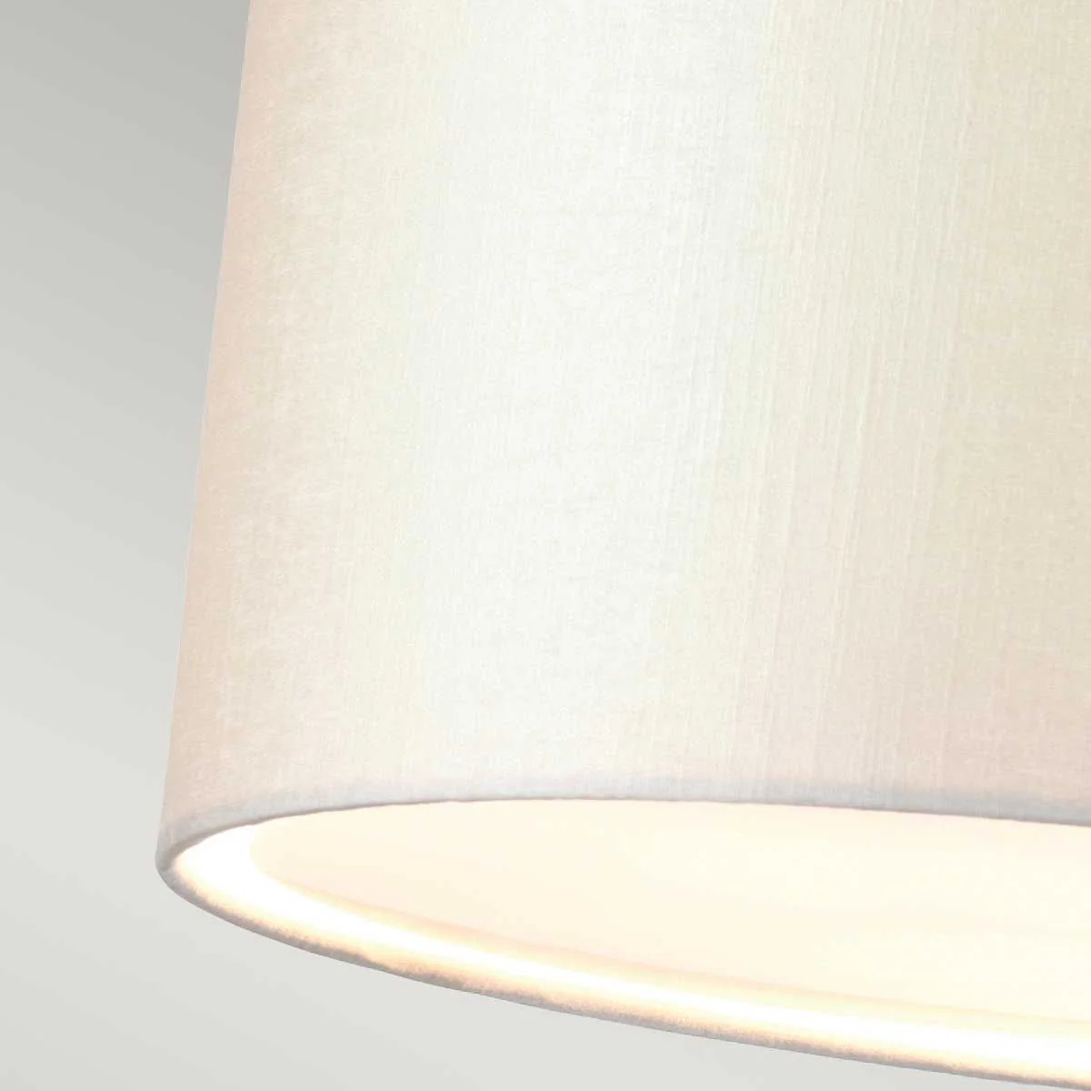 Fletcher 34" Flush - Poliertes Chrom mit Elfenbeinschirm - Image 2