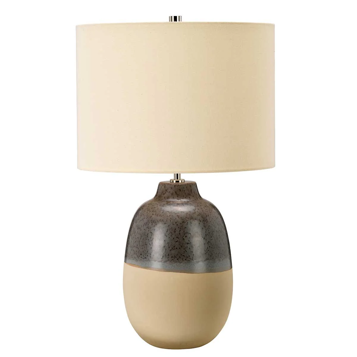 Grange Park Tischlampe mit 1 Licht, Grau/Braun - Image 6