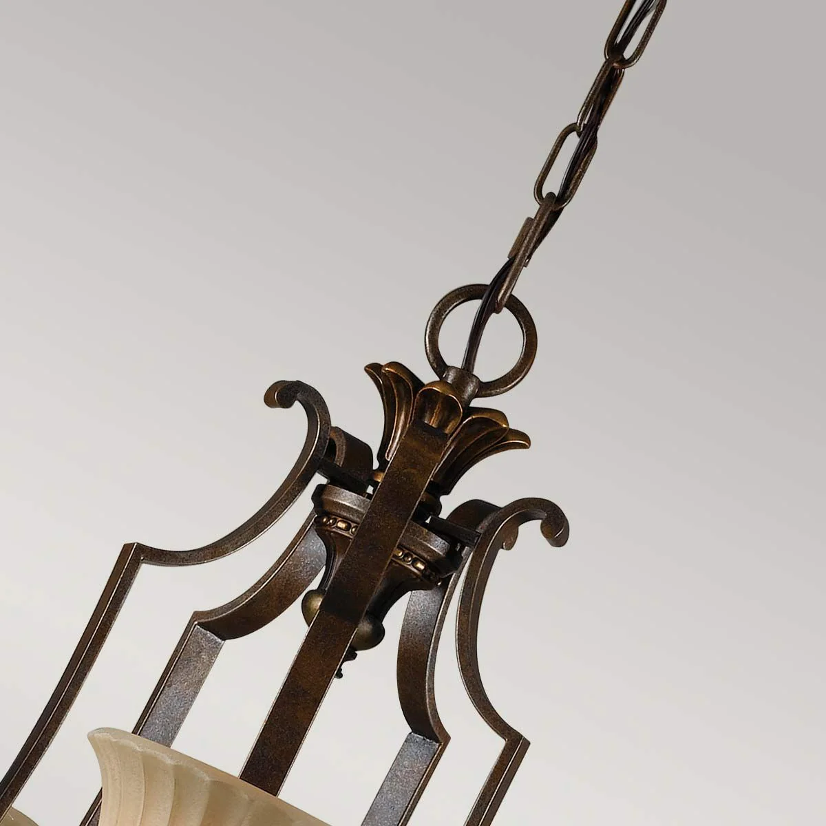 Kelham Hall Kronleuchter mit 5 Lichtern, Firenze Gold/Britische Bronze - Image 3