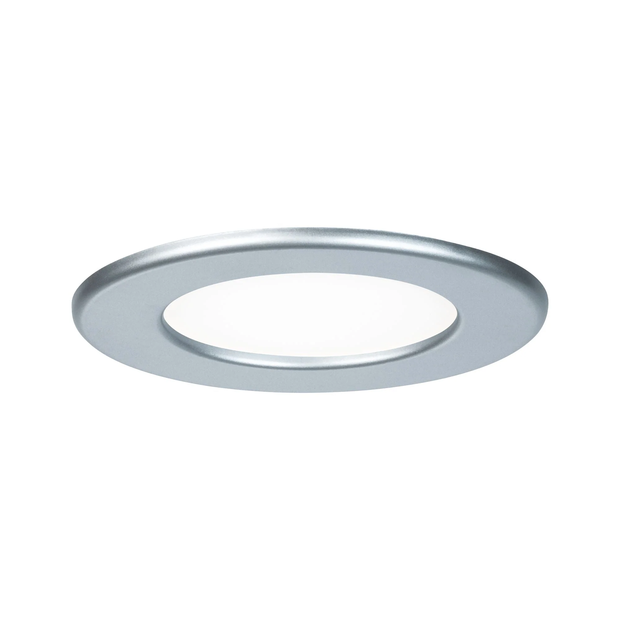 LED Einbaupanel LED Einbaupanel IP44 rund 115mm 6W 390lm 4000K Chrom matt