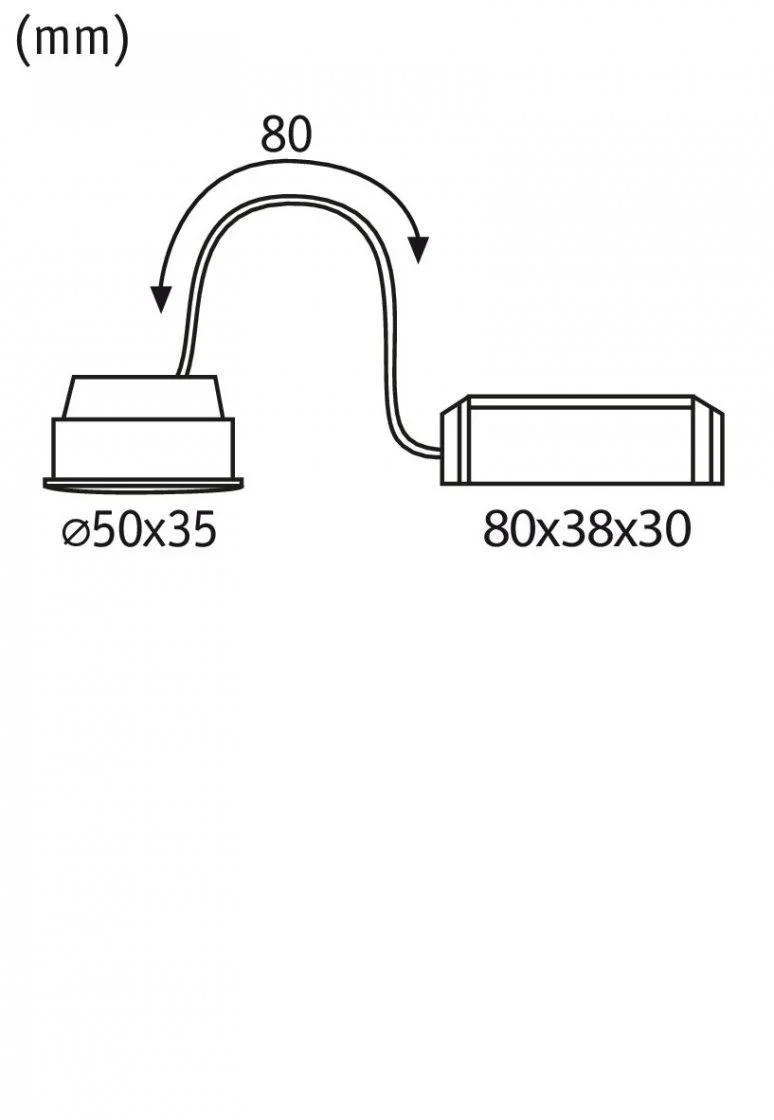 LED Modul Einbauleuchte RGBW Coin  rund 50mm Coin 5,2W 400lm 230V dimmbar RGBW Satin - Image 3