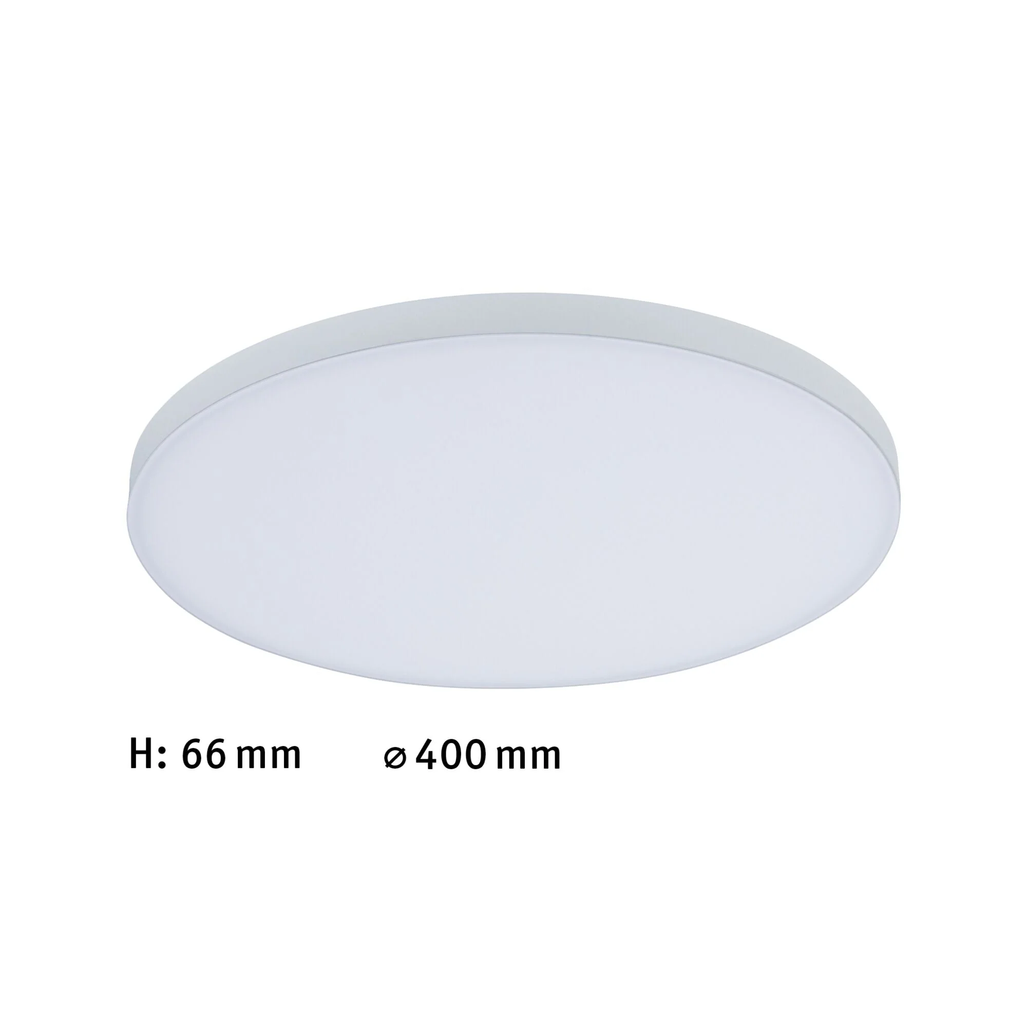 LED Panel Velora rund 400mm 19W 1750lm White Switch Weiß - Image 2
