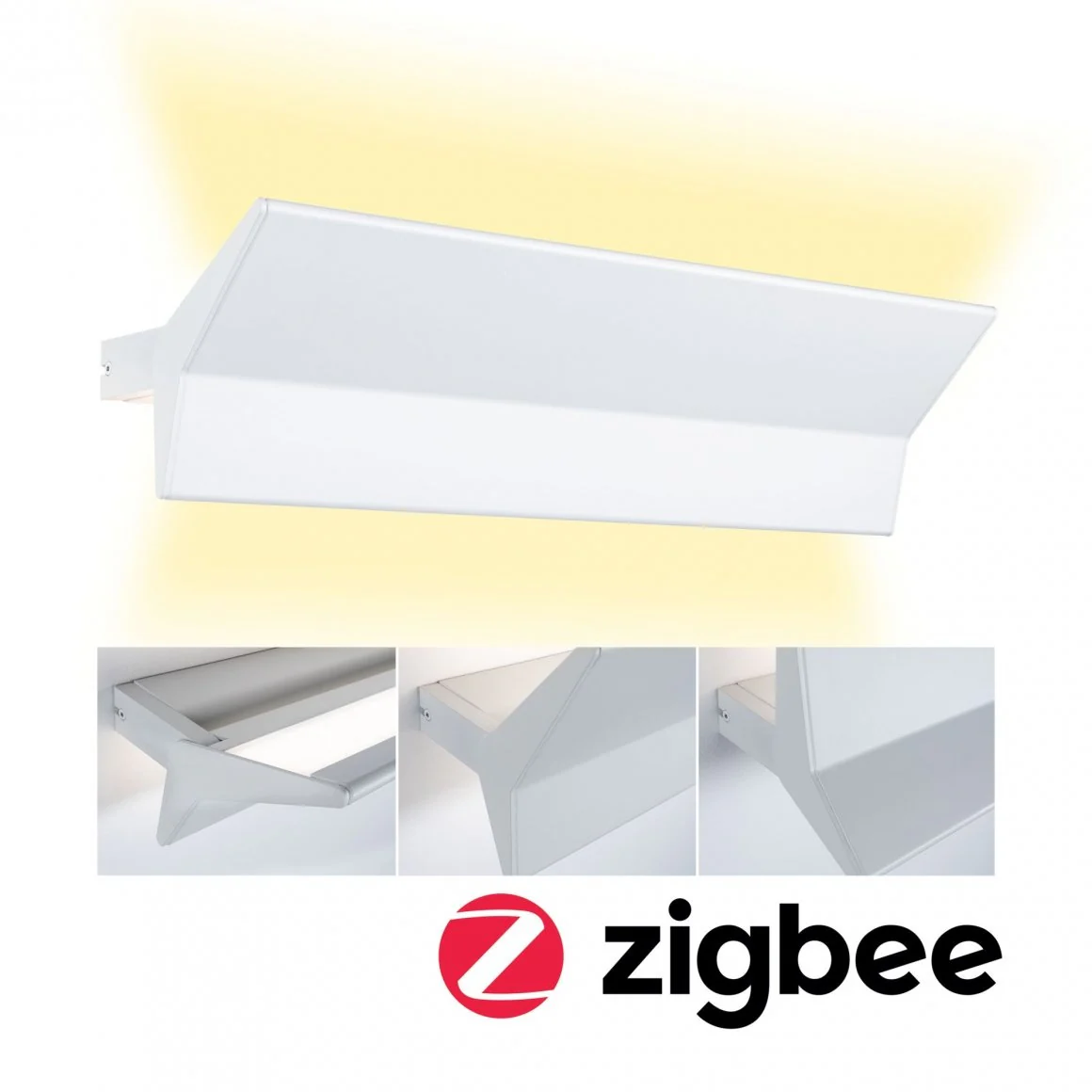 LED Wandleuchte Stine  Tunable White 1.400lm / 410lm 230V 13W dimmbar Schwarz oder weiß matt Wandaufbauleuchte - Image 8