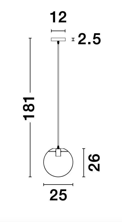 MIRALE Pendelleuchte  250 mm dimmbar - Image 5