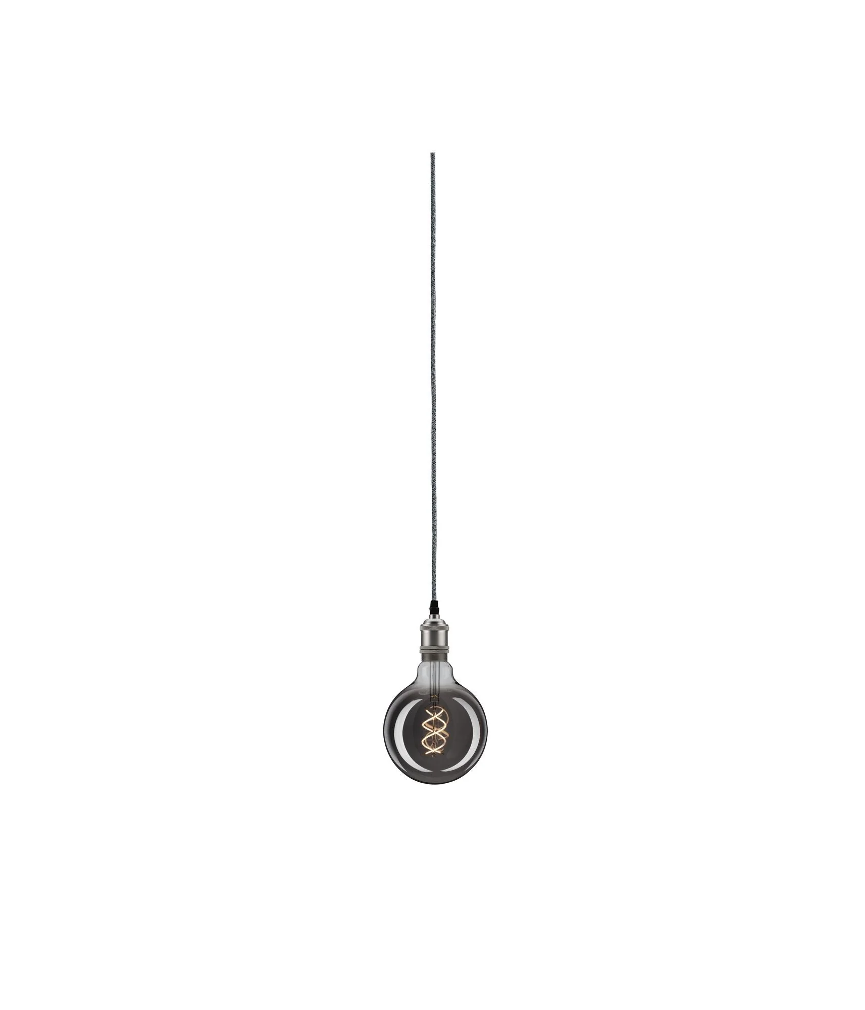 Neordic Eldar inkl. Stecker E27 max. 20W Grau/Nickel dimmbar Metall - Image 3