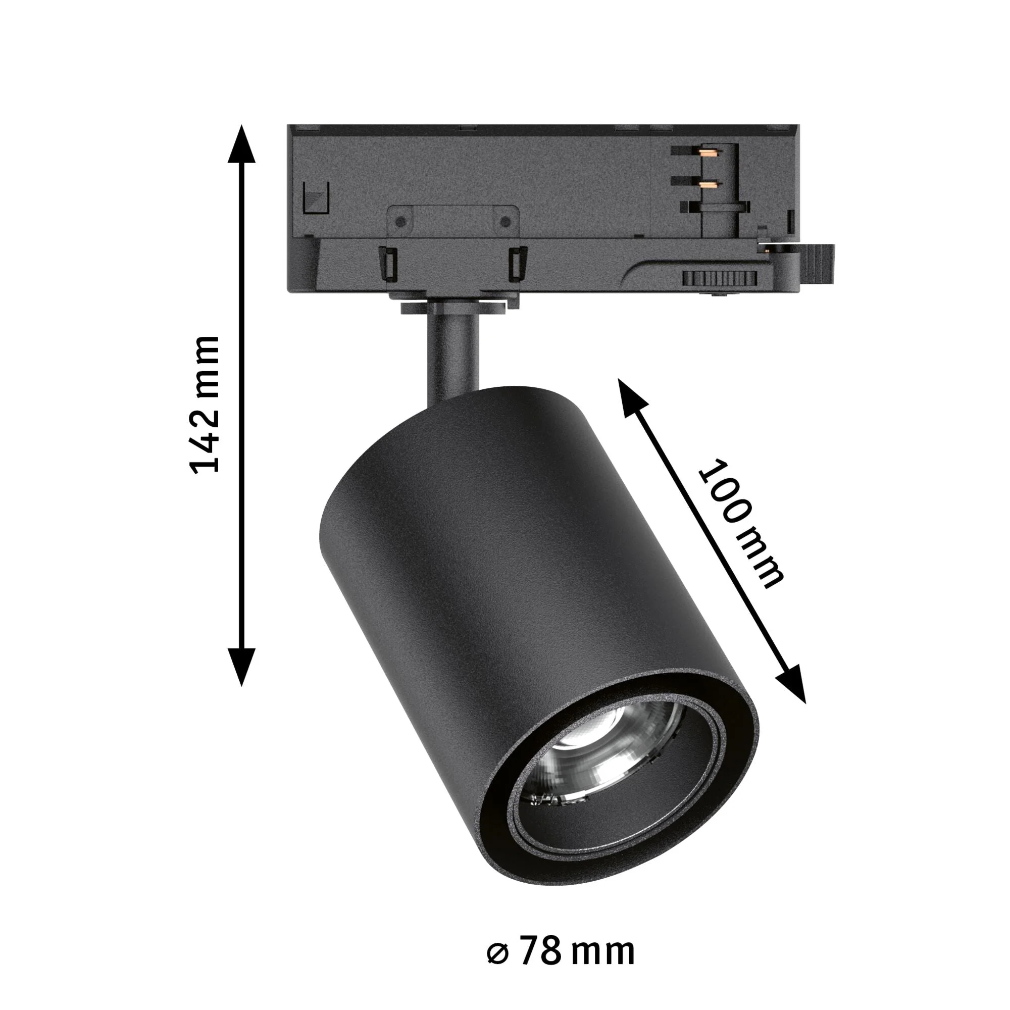 ProRail3 Kratos 36° 2000lm 18,5W 3000K 230V Schwarz - Image 2
