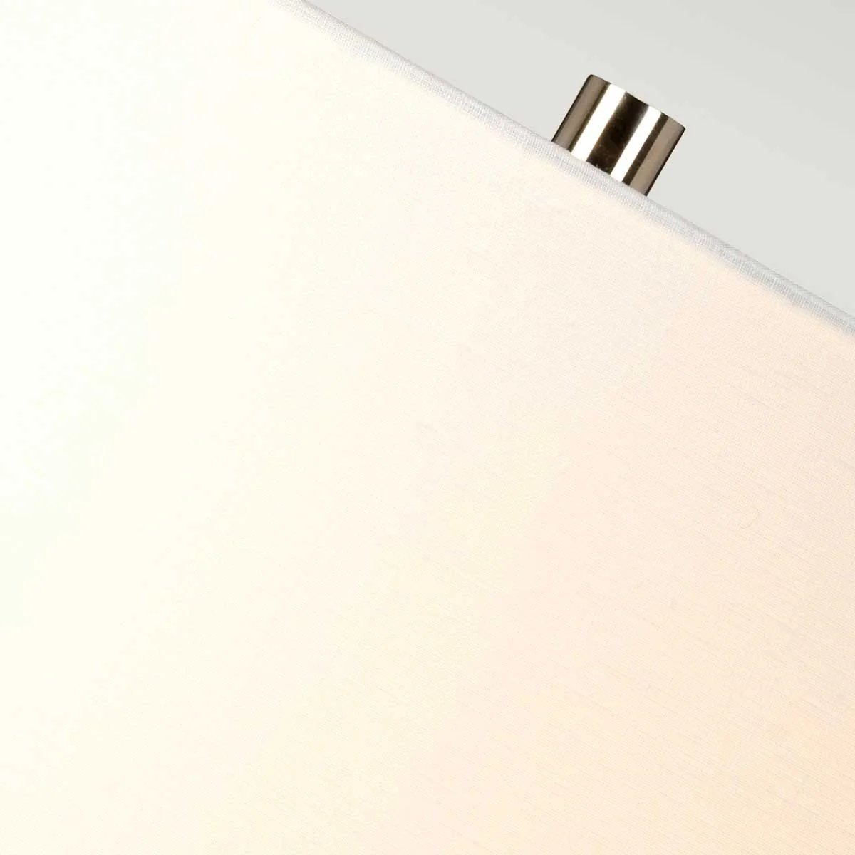 Tischlampe Chelsfield mit 1 Licht, Hellgrün und Weiß mit weißem Schirm - Image 3