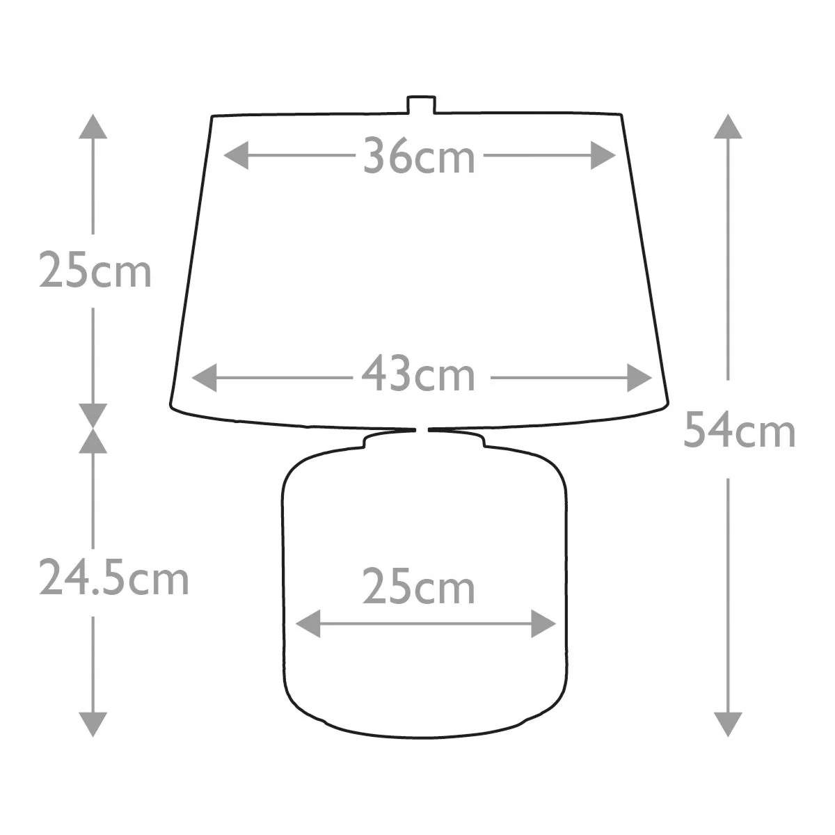 Tischlampe Columbus 1-flammig - Gealterter Grünspan mit hellgrauem Schirm - Image 6