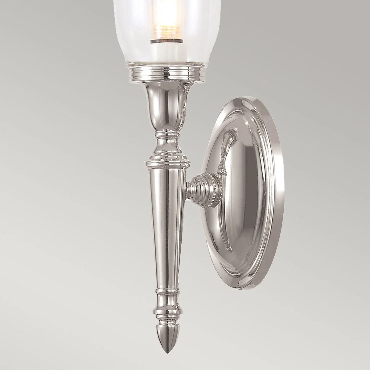 Wandleuchte Dryden 1-flammig, Nickel poliert, LED G9 - Image 3