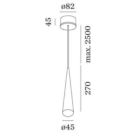 CONE 1.0 LED Pendelleuchte - Image 3